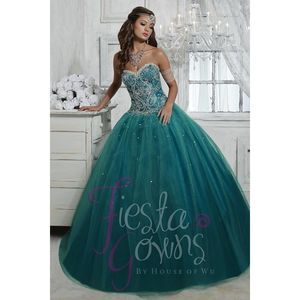 Green House of Wu Fiesta Size 2 Ball gown dress
